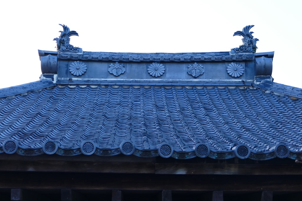 功山寺法堂の屋根