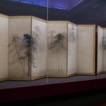 トーハクで展示中の松林図屛風