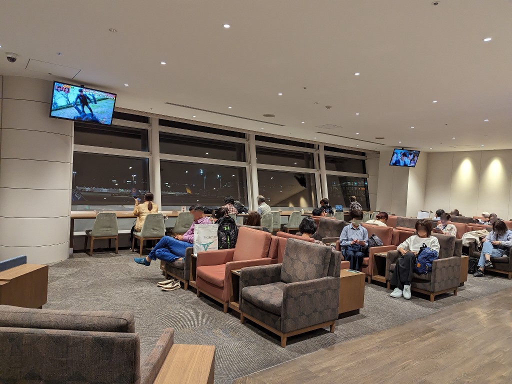 羽田空港国際線ターミナル（第三ターミナル）カードラウンジ