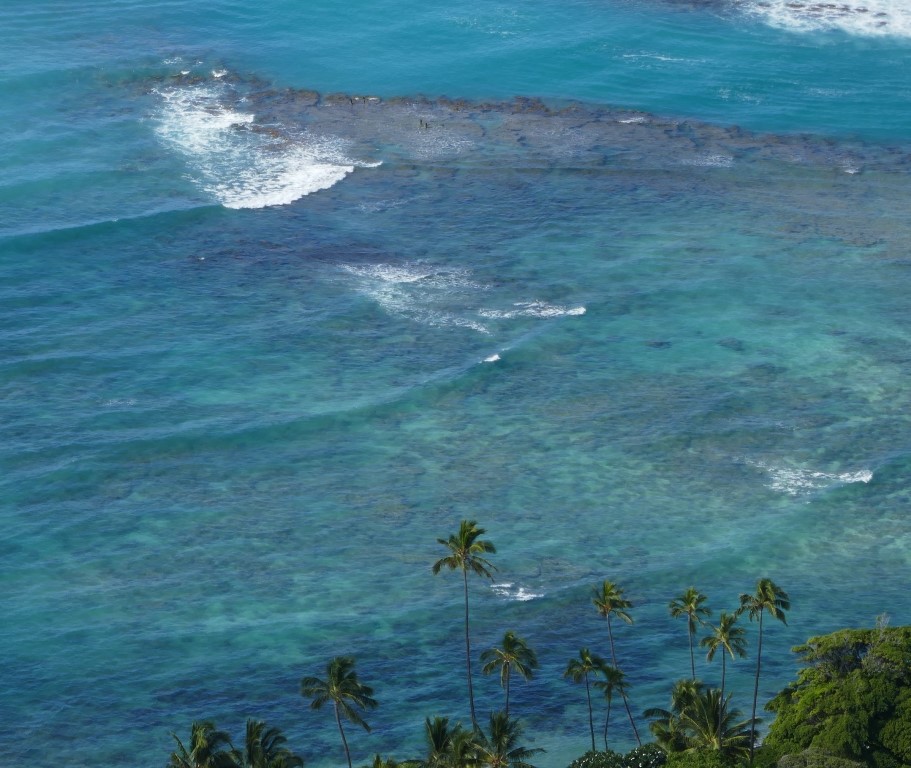 ダイヤモンドヘッド登山　ハワイ旅行　Diamond Head Hawaii