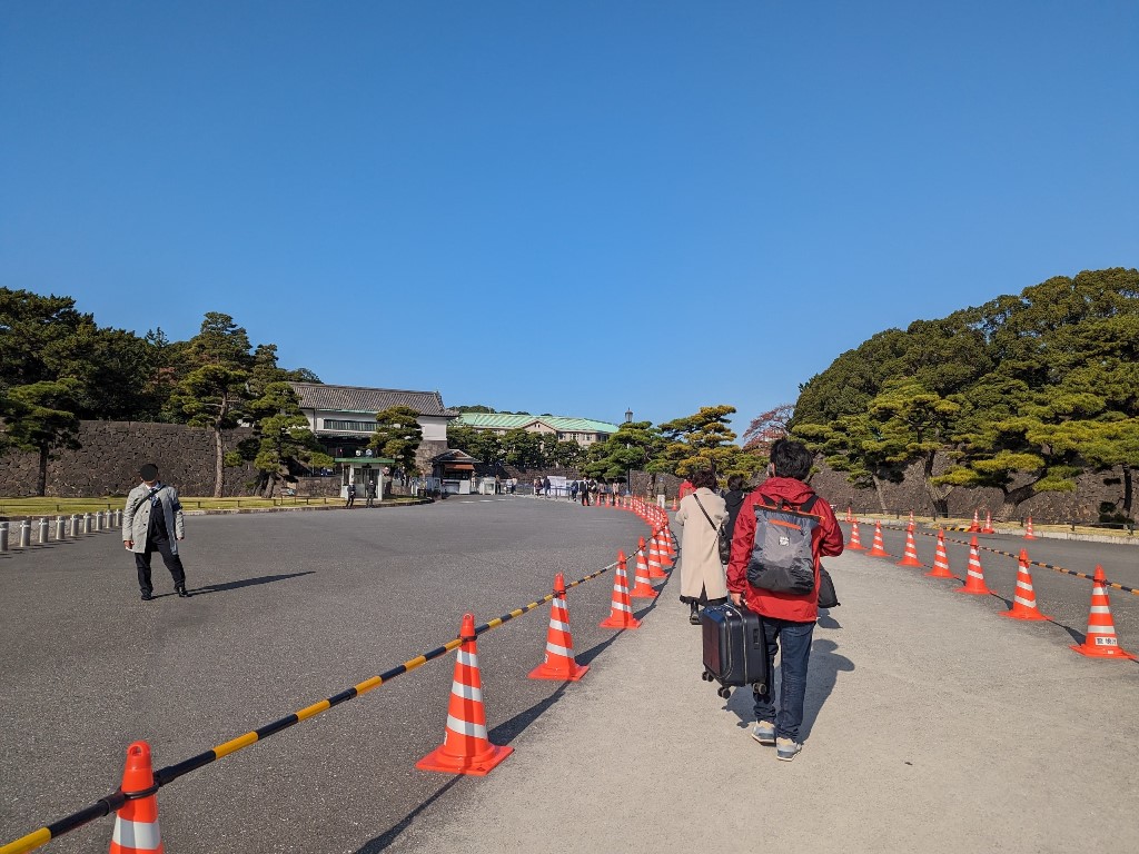 皇居乾通り　秋の一般公開