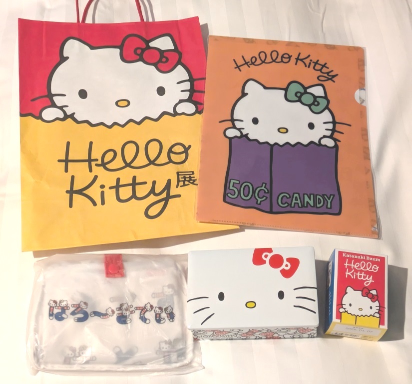 ハローキティ展　グッズ　グッズショップ　買ったもの