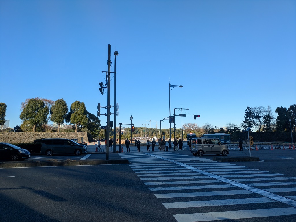 一般参賀　皇居宮殿